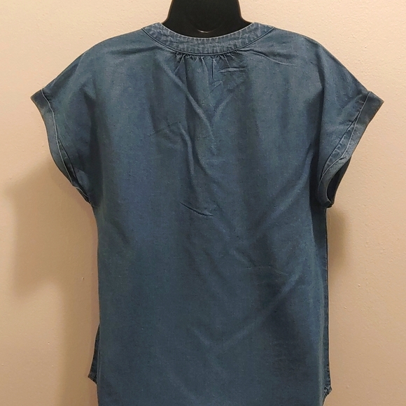 Gap Short Sleeve Blouse Size Small - Picture 8 of 10